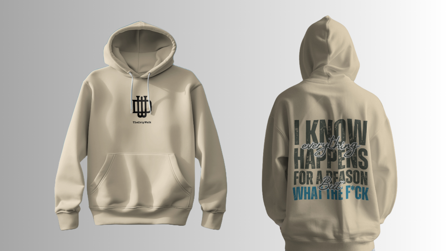 WTF - Regular Fit OffWhite hoodie