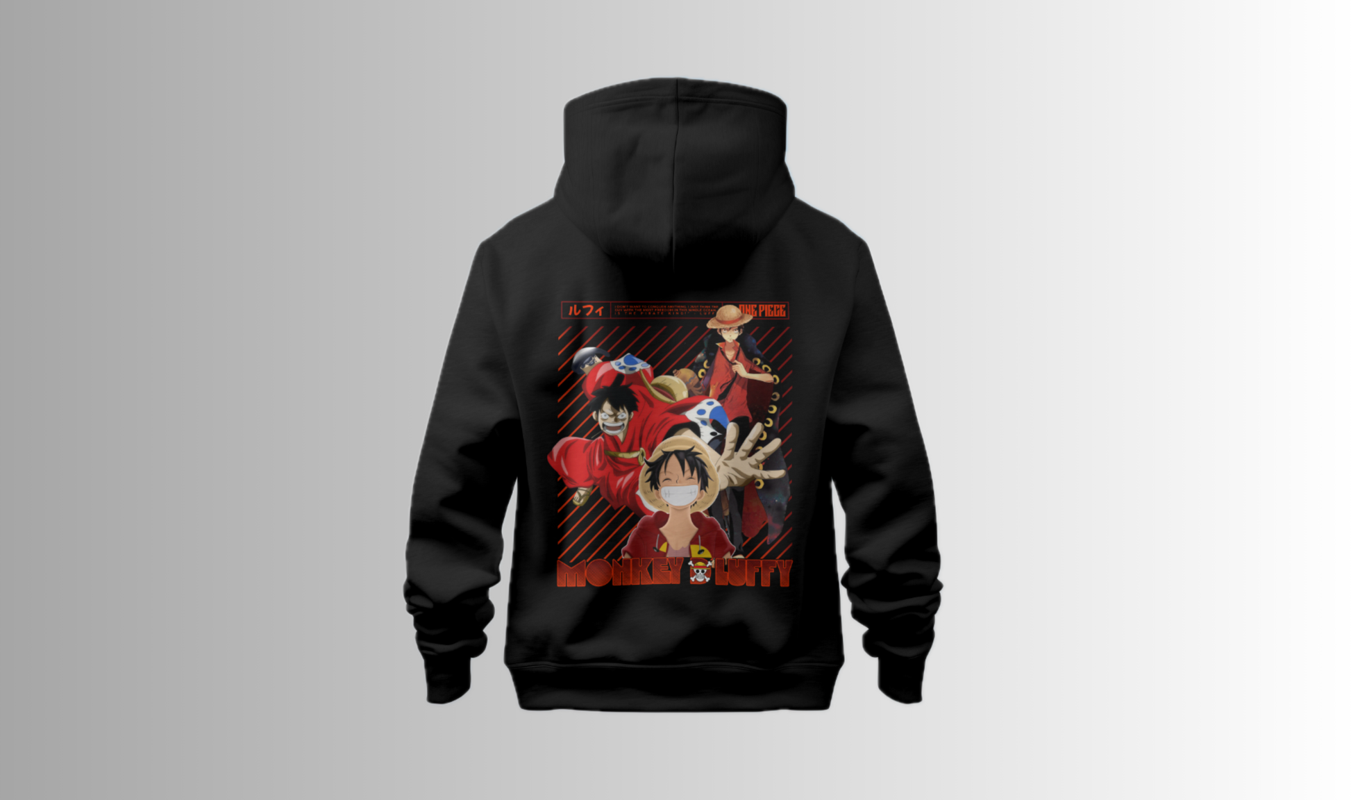 Monkey d luffy sales hoodie
